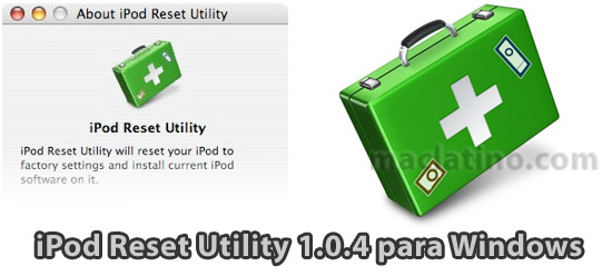 ipod reset utility for mac