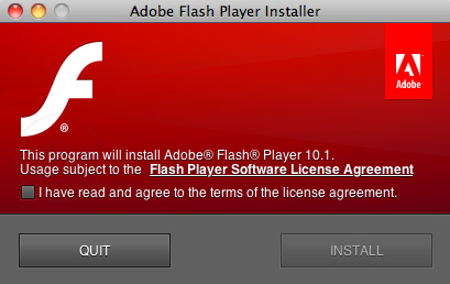 Flash 10.1 Mac Download