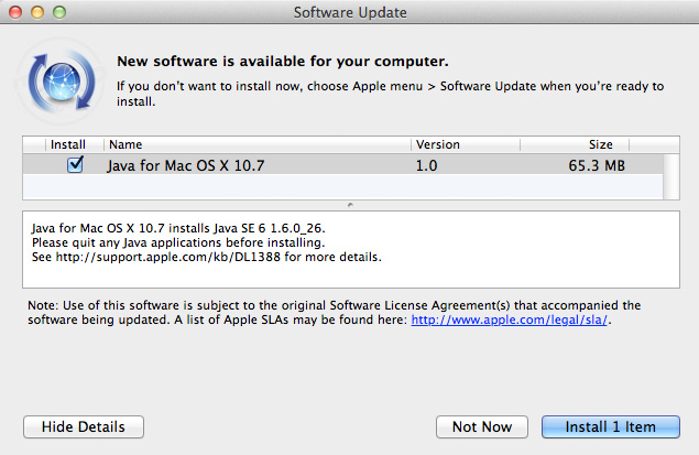 java for mac os 10.8