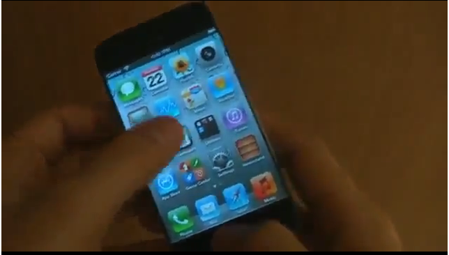 Video muestra un falso iPhone 5 en acción