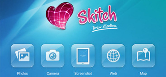 Skitch para iPad
