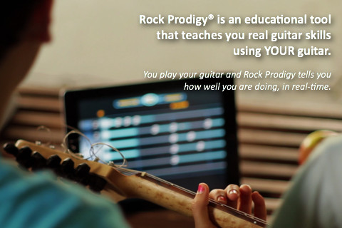 Descarga Rock Prodigy para iPad, una manera adictiva de aprender a tocar la guitarra