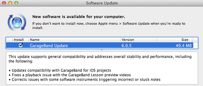 Garageband 6.0.5 dmg windows 7