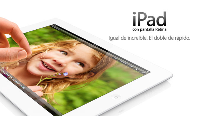 iPad 4 con procesador A6X