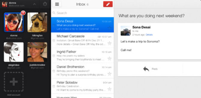  Gmail 2 0 para iPhone y iPad con soporte para varias 