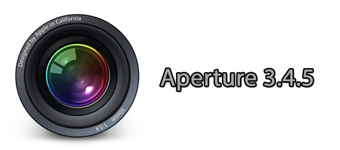 Aperture 3.4.5