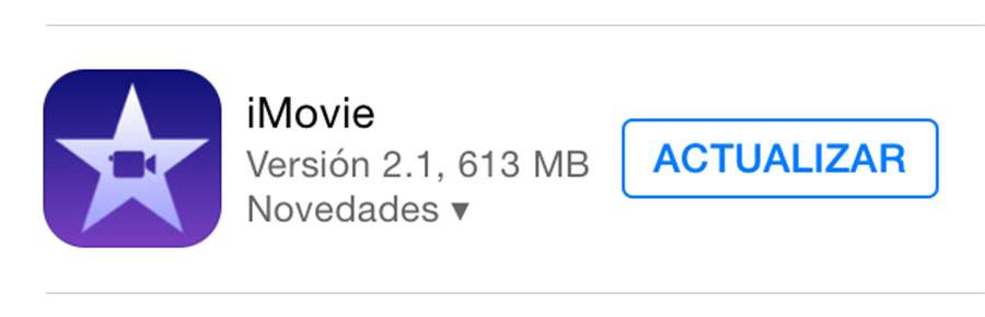 iMovie iOS 8