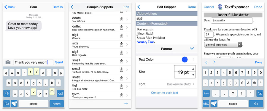 TextExpander 3 para iOS