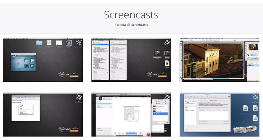 Screencasts Apple