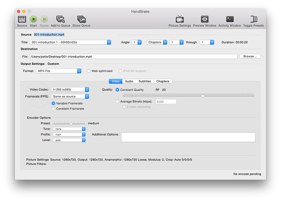 instal the new for mac HandBrake