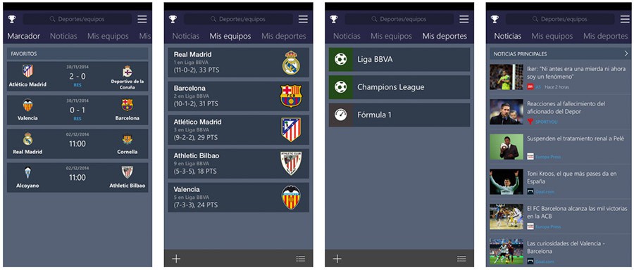 MSN Deportes para iPhone y iPad