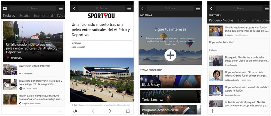 MSN Noticias para iPhone y iPad