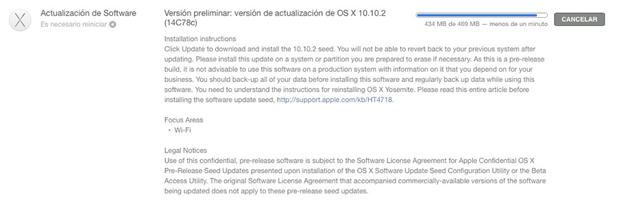 OS X Yosemite 10.10.2