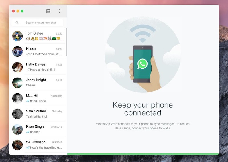 whatsapp mac