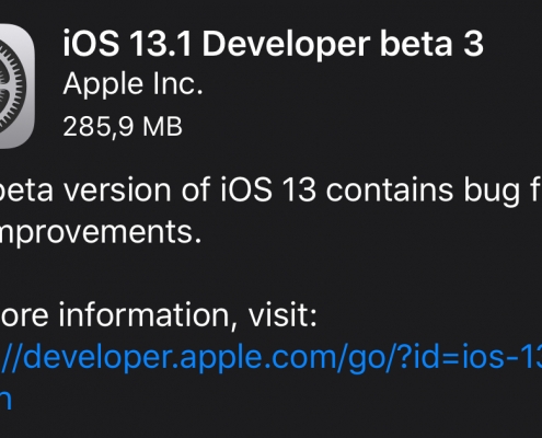 iOS 13.1 Beta 3