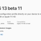 tvOS 13 beta 11