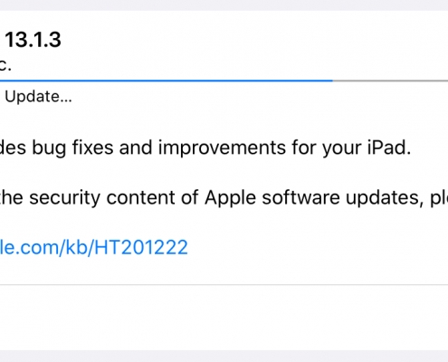iPadOS 13.1.3