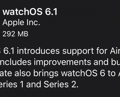 watchOS 6.1