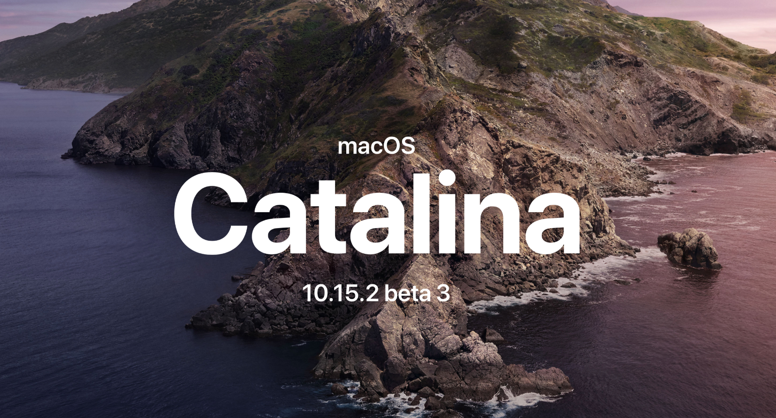 macOS Catalina 10.15.2 beta 3