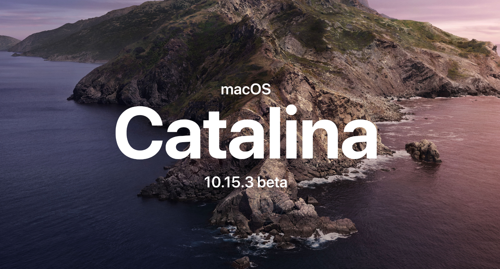 macOS Catalina 10.15.3 beta