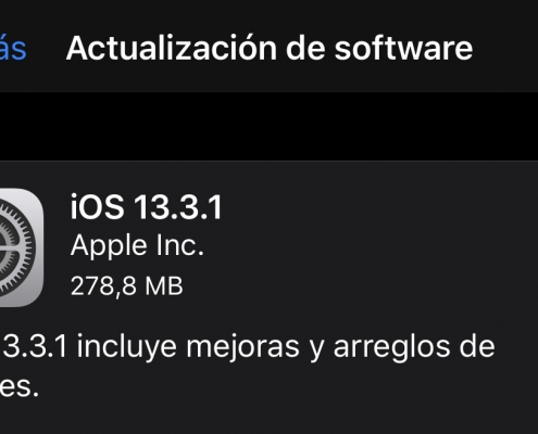 iOS 13.3.1