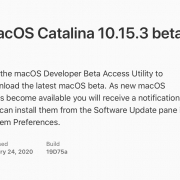 macOS Catalina 10.15.3 beta 3