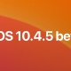 iOS 13.4.5 beta, iPadOS 13.4.5 beta y tvOS 13.4.5 beta
