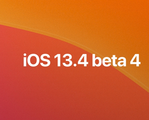 iOS 13.4 beta 4