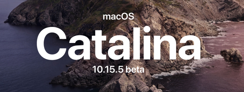 macOS Catalina 10.15.5 beta