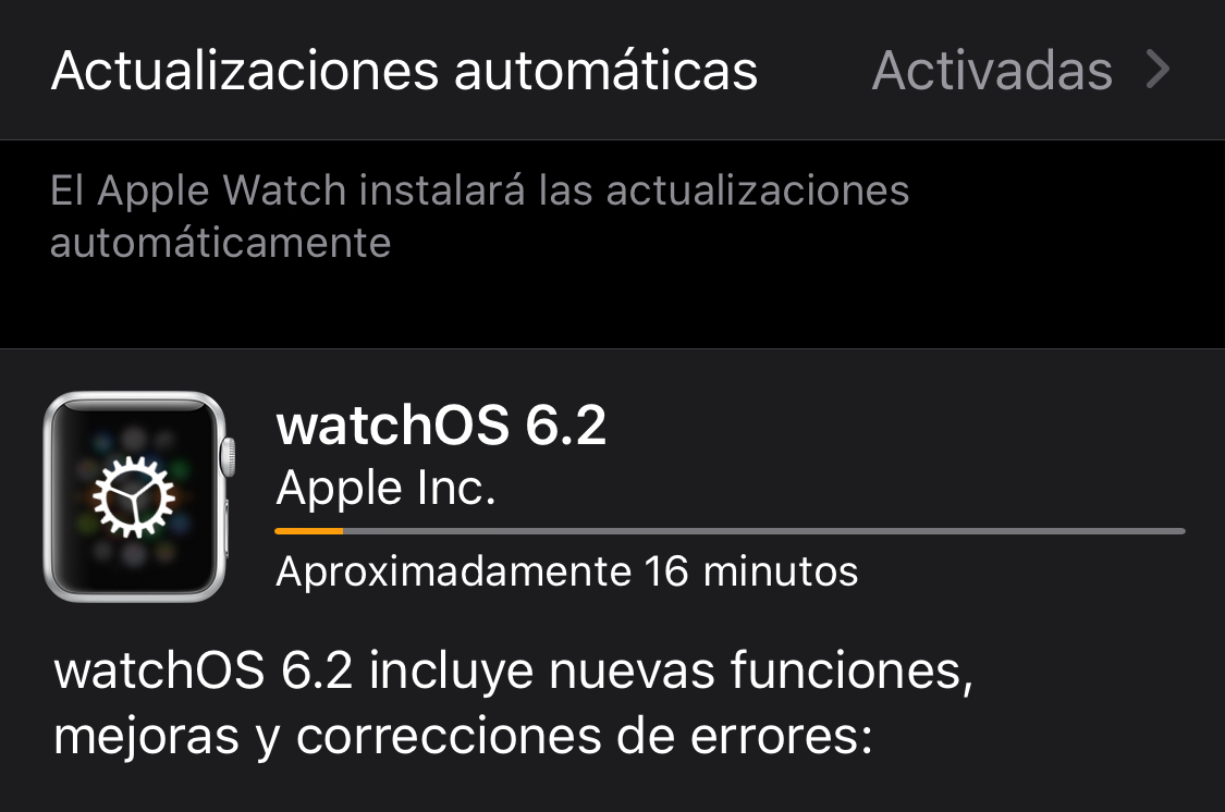 watchOS 6.2