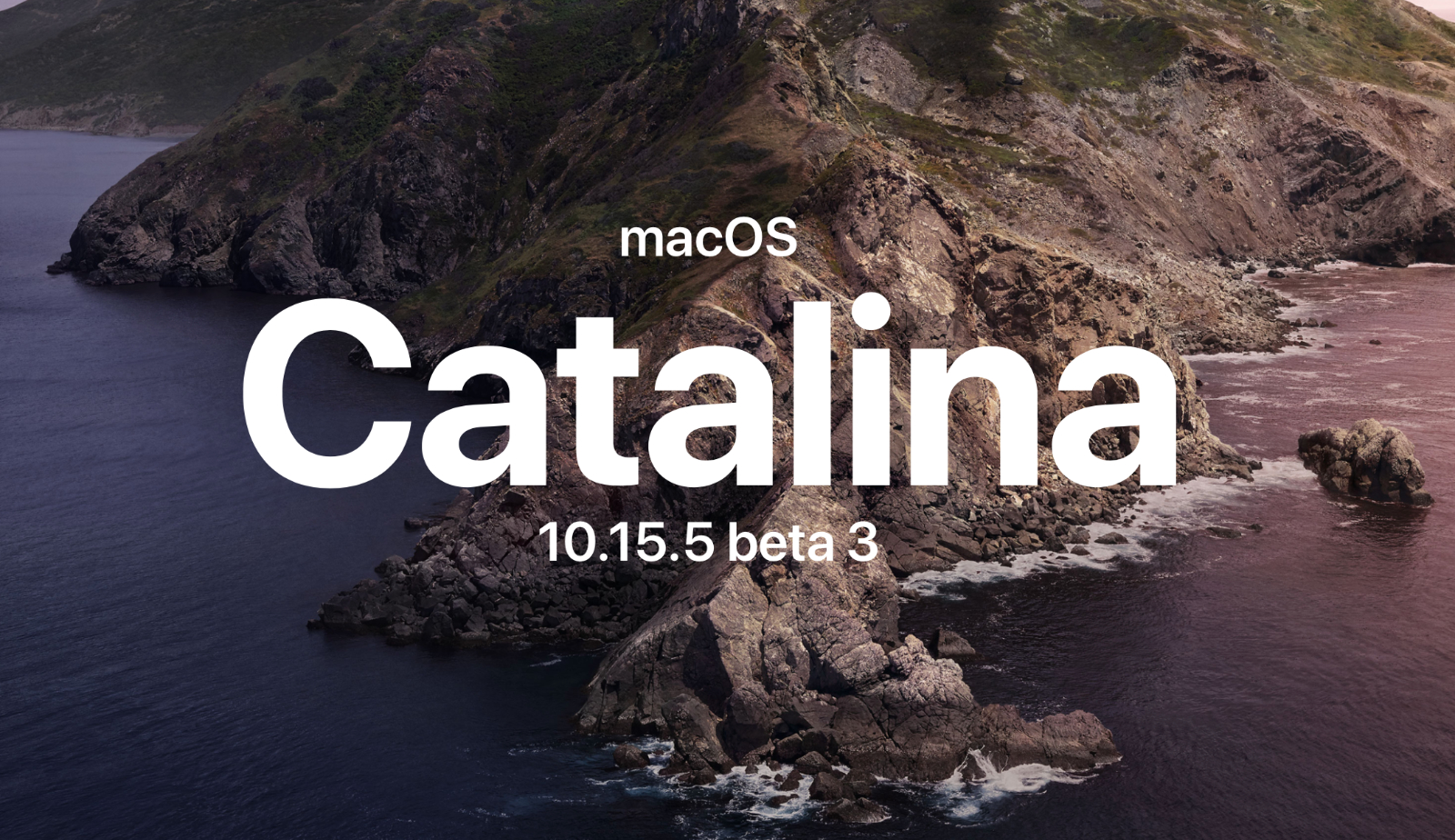 macOS Catalina 10.15.5 beta 3